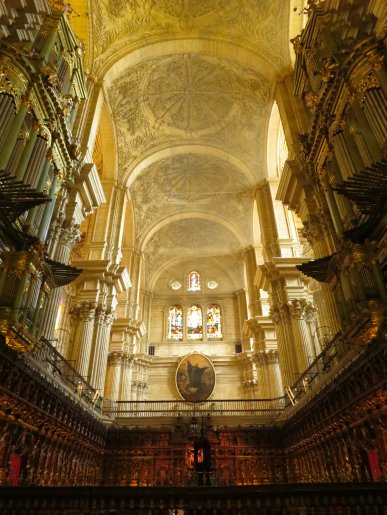 Malaga Cathedral Inside