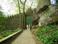 Moorish Castle Sintra Entrance